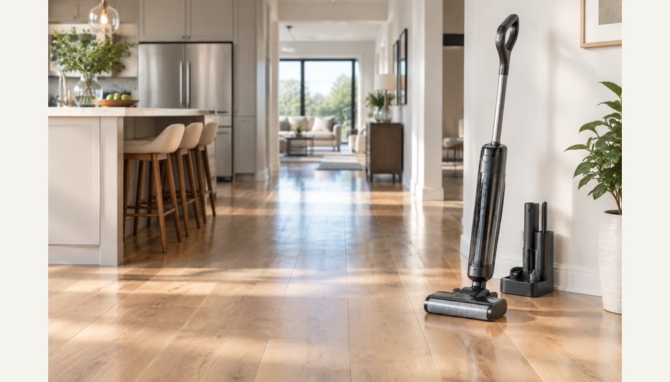 A Tineco Floor ONE S7 wet-dry floor cleaner for a larger home